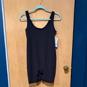 Maternity Black Sleeveless Bodysuit